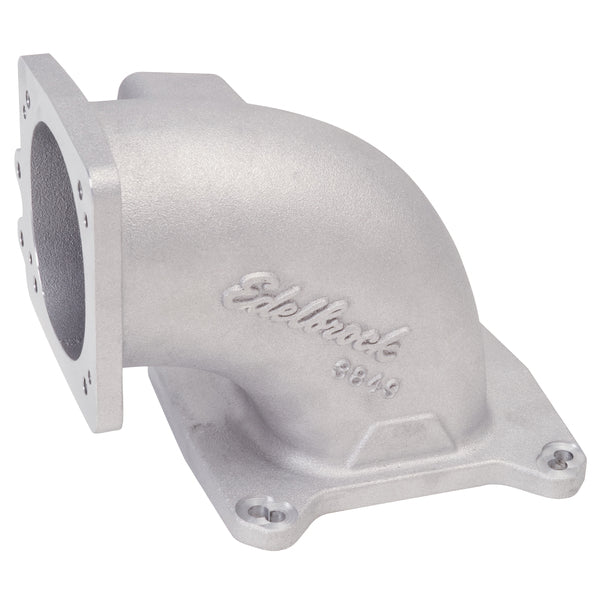 Throttle Body Intake Elbow #3849 High Flow, 90mm Opening, Satin Finish-3849 - 616 Auto Parts