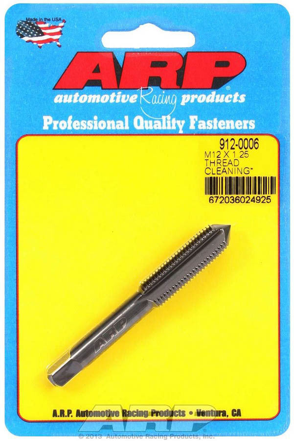 Thread Chaser - 12 mm x 1.25 Male Thread - Steel - Universal - Each