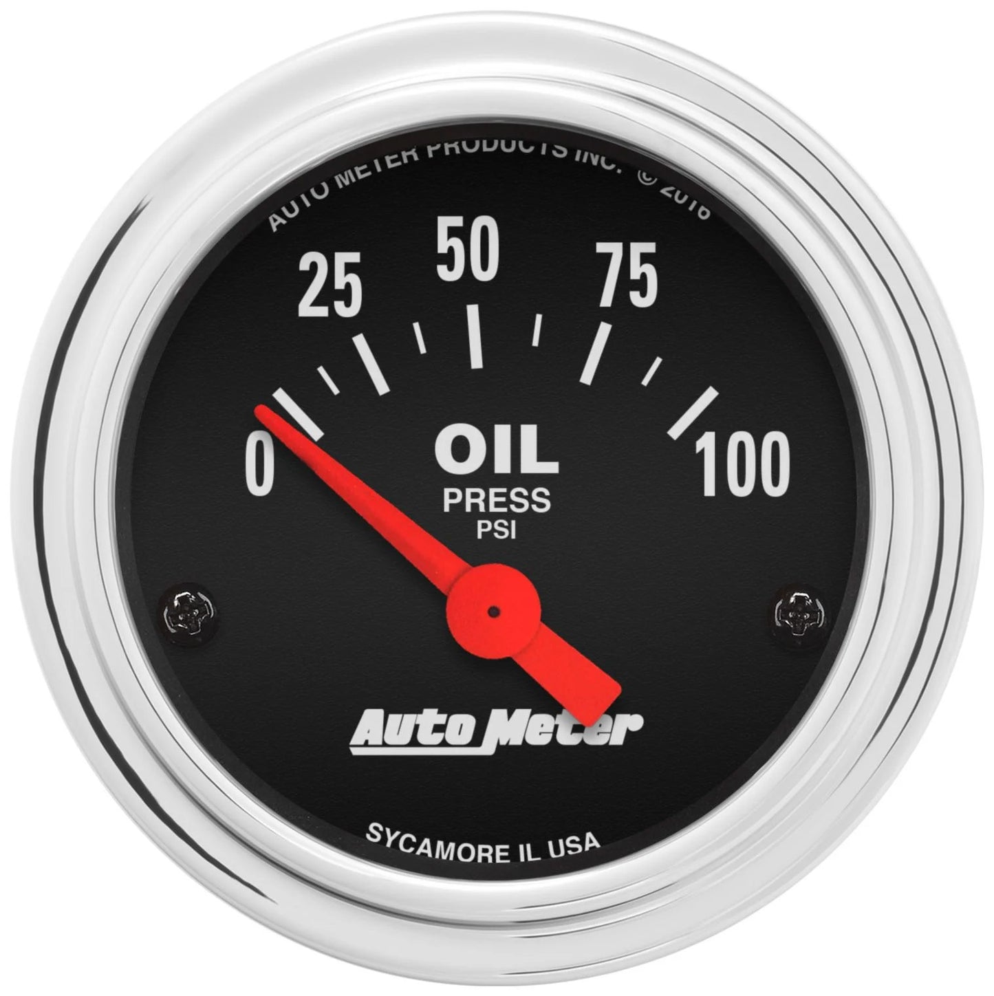 Traditional incandescent lighting illuminates around the perimeter of the dial - 616 Auto Parts