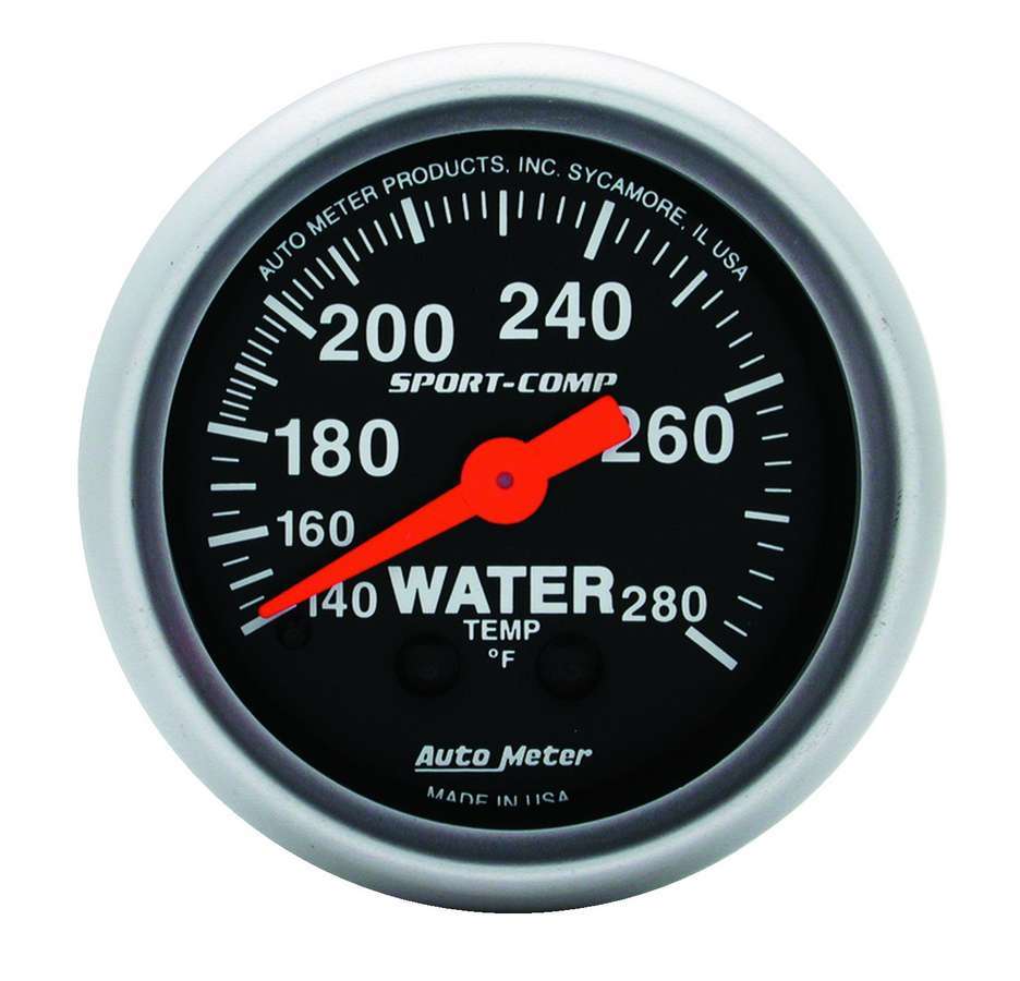 Traditional incandescent lighting illuminates around the perimeter of the dial - 616 Auto Parts
