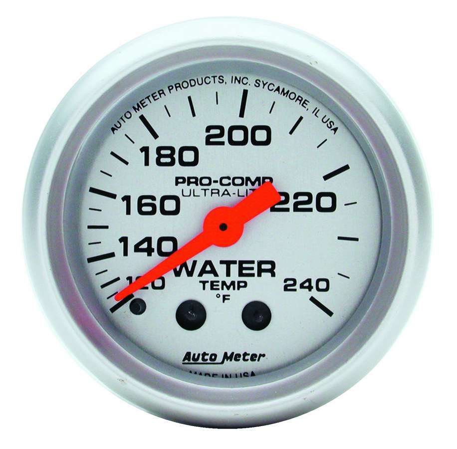 Traditional incandescent lighting illuminates around the perimeter of the dial - 616 Auto Parts