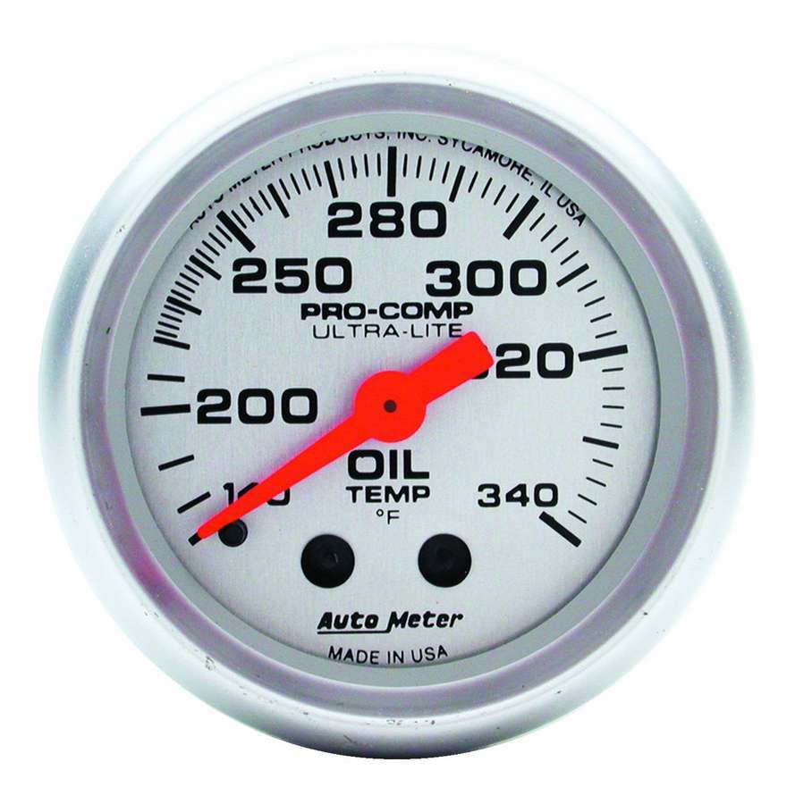 Traditional incandescent lighting illuminates around the perimeter of the dial - 616 Auto Parts