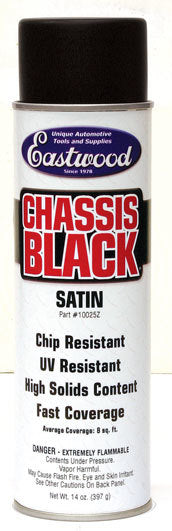 Chassis Black Paint Satin 14oz Aerosol - 10025Z - 616 Auto Parts