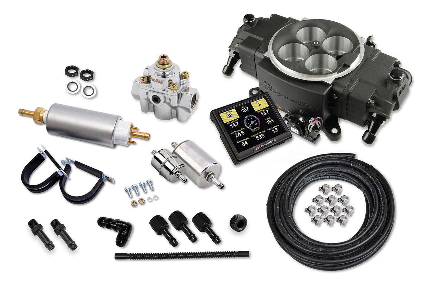 Sniper EFI Stealth 4150 Black Finish Master Kit - 550-871K - 616 Auto Parts