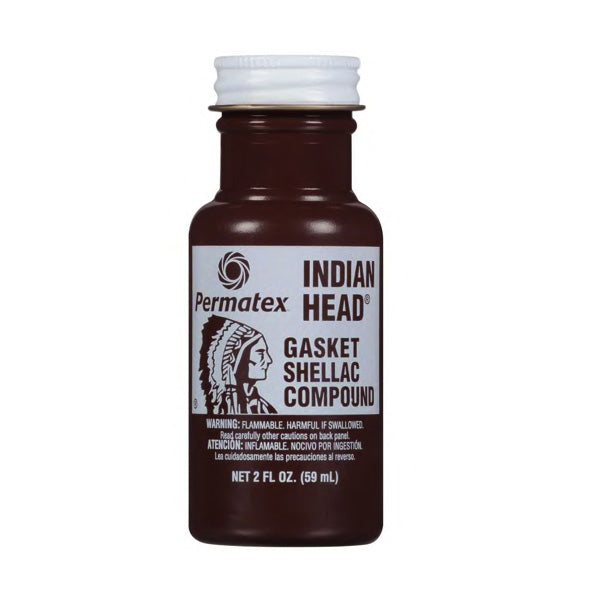 Gasket Sealer - Indian Head Gasket Shellac - 2 oz Bottle - Each