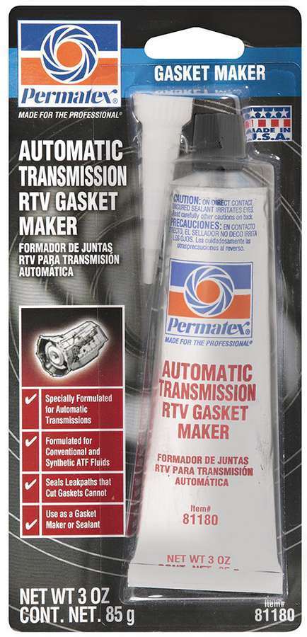 Sealant - Automatic Transmission RTV - Silicone - 3 oz Tube - Each