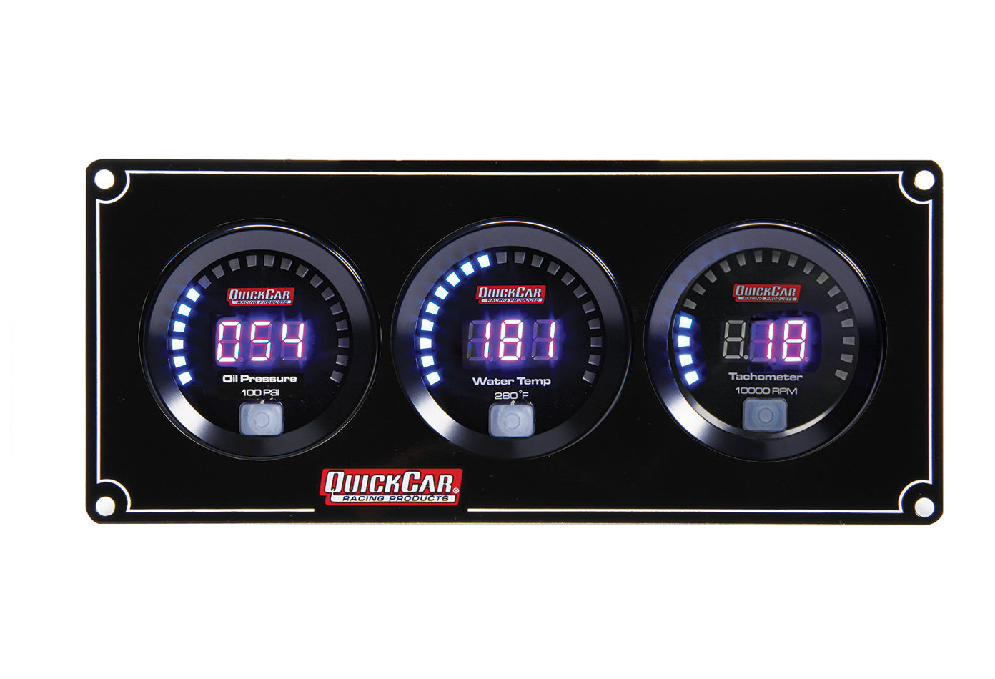 Digital 2-1 Gauge Panel OP/WT w/Tach - 616 Auto Parts