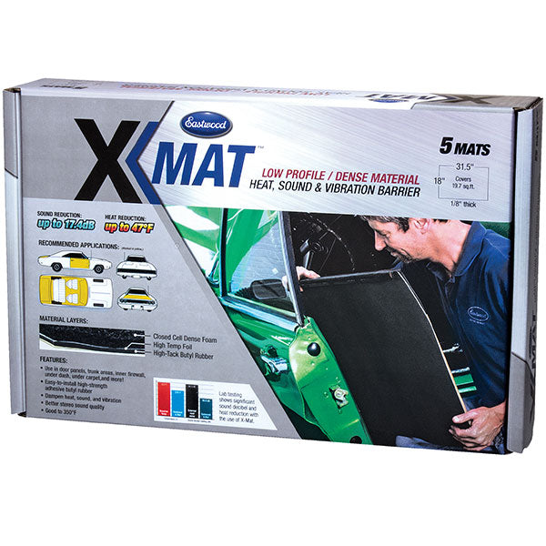 X-MAT® Low Profile Dense Mat 5 sheets 19.7 SQ FT - 616 Auto Parts