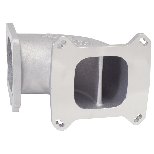 Throttle Body Intake Elbow #3849 High Flow, 90mm Opening, Satin Finish-3849 - 616 Auto Parts
