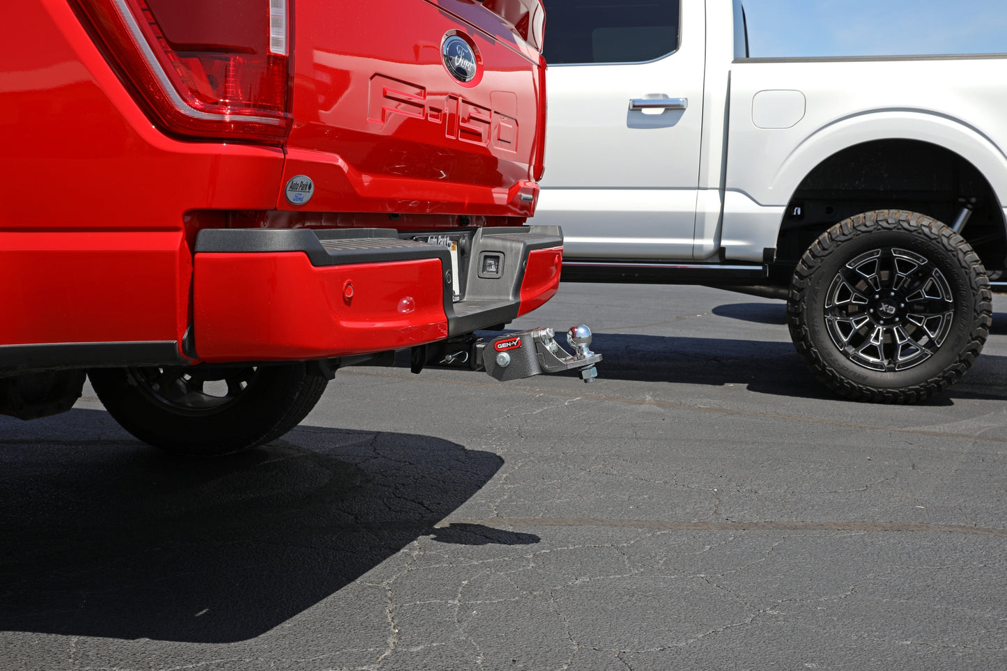 GLYDER TORSION-FLEX 2" Shank 2" drop .4K-.7K TW 7K Hitch & Ball 1" Dia Hole GH-12001 - 616 Auto Parts