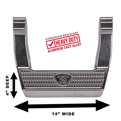 LD Step; Assist/Side Step; XM3 Polished; Single - 616 Auto Parts