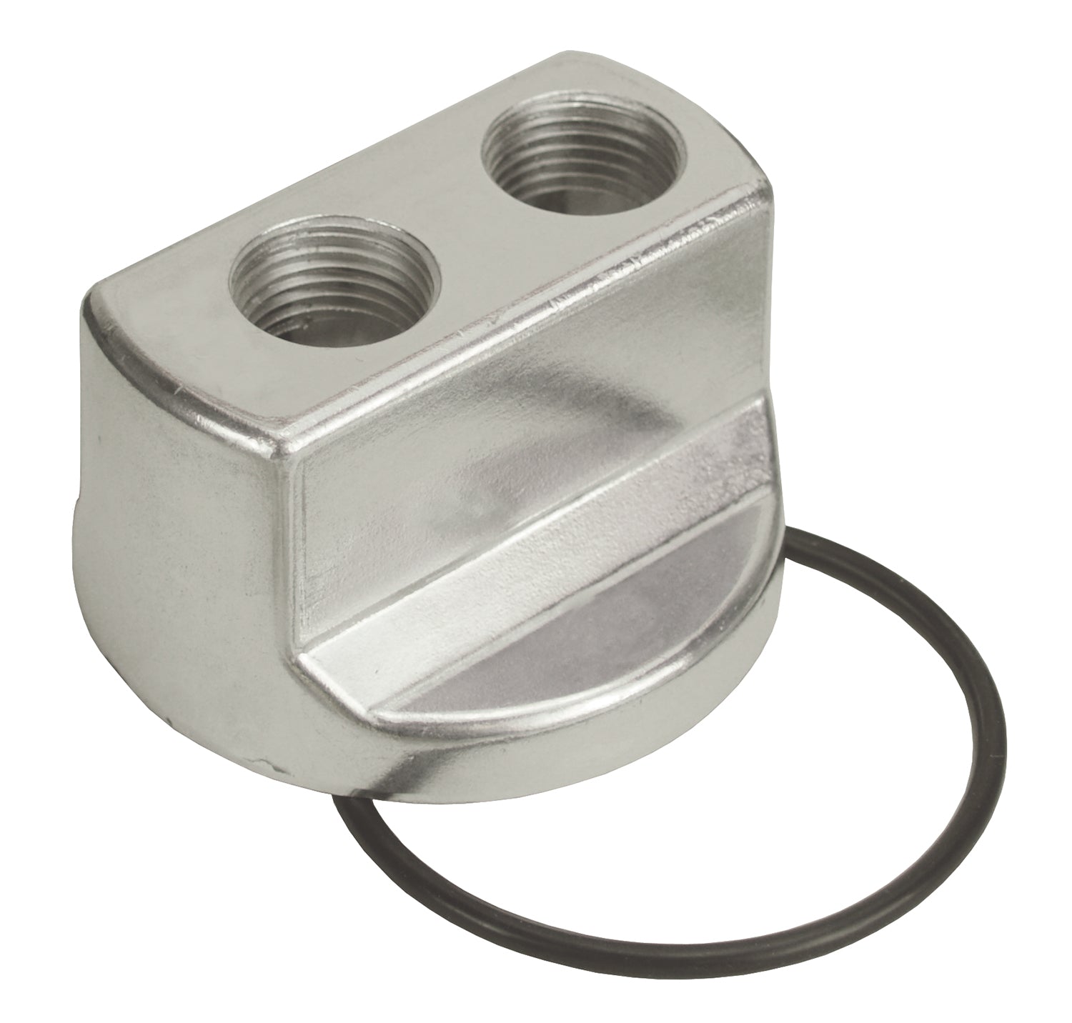 Standard Engine Spin On Adapter with 1/2" NPT Ports, 20x1.5mm Engine Thread 15706 - 616 Auto Parts