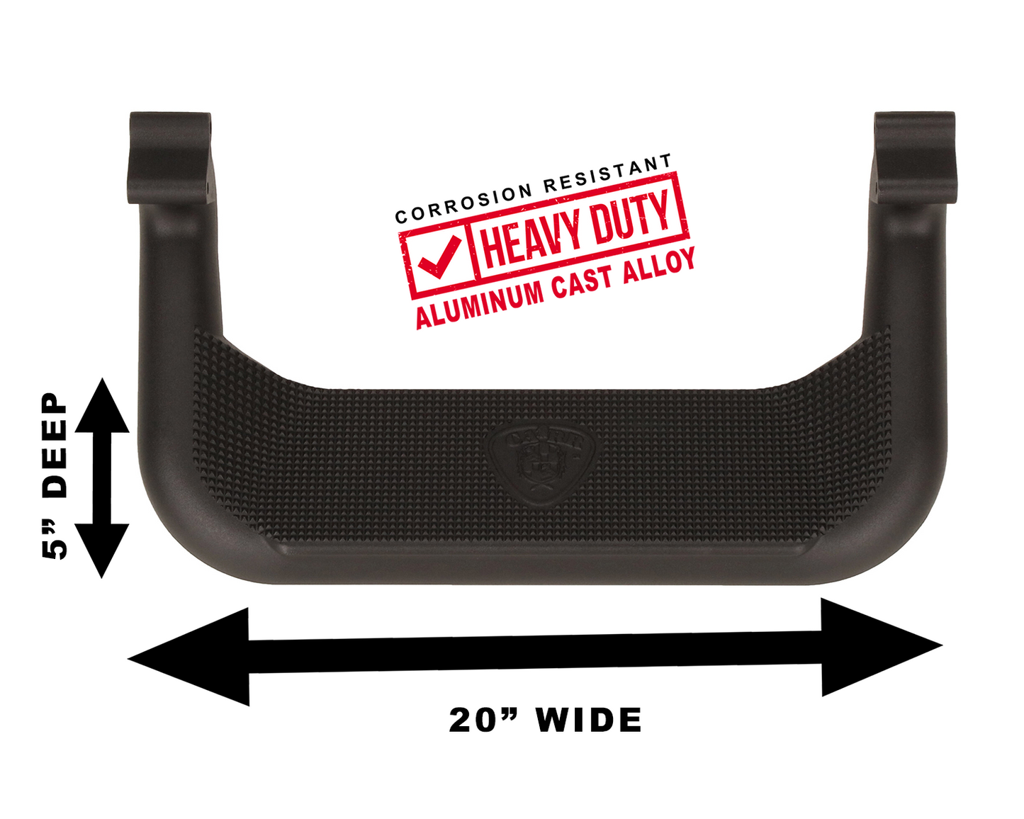 Super Hoop; Assist/Side Step; XP3 Black Powder Coat; Single - 616 Auto Parts