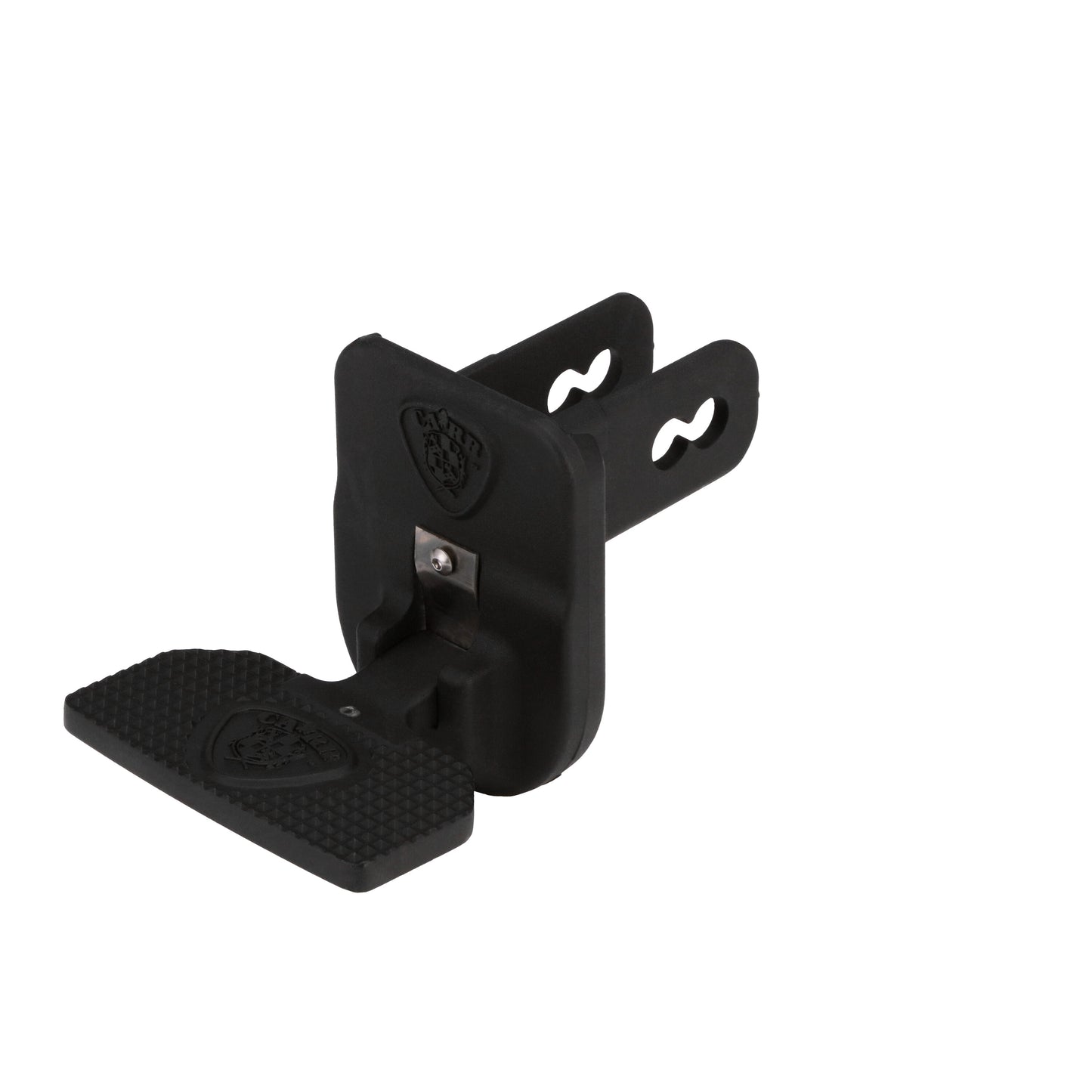 HD Universal Hitch Step; Fits 2 in. Receiver; Black; Horse; Single - 616 Auto Parts