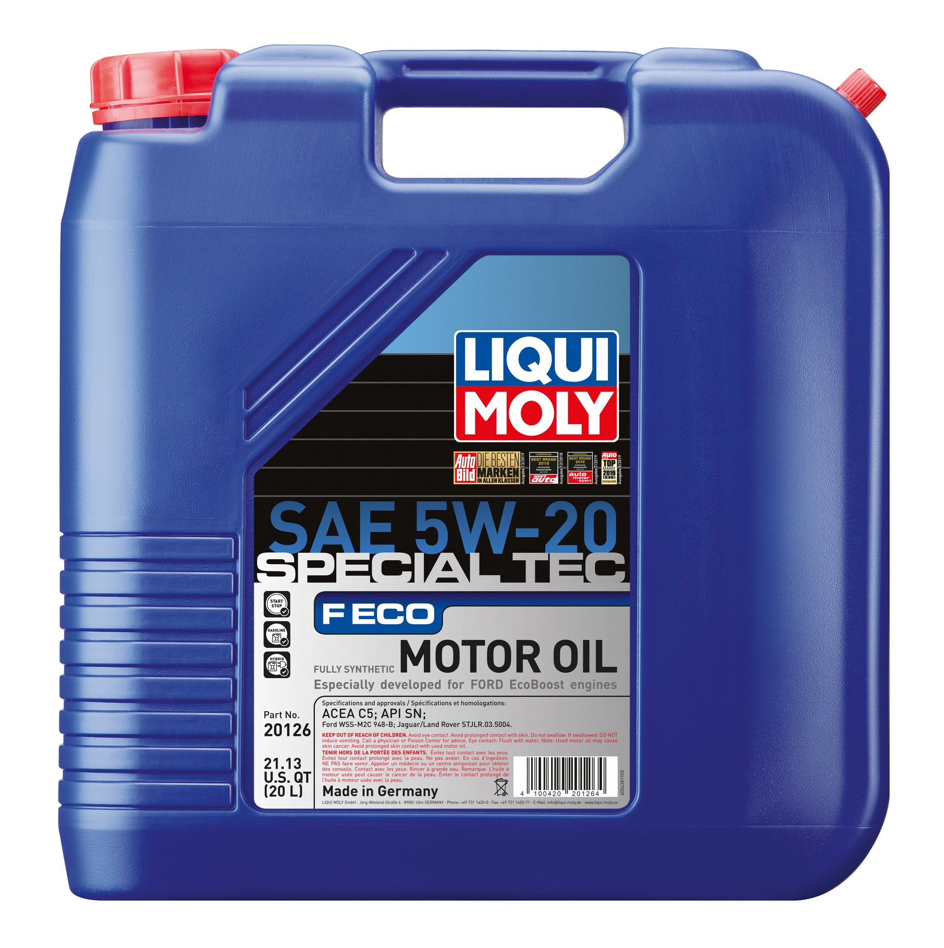 LIQUI MOLY Engine Oil - 20126 - 616 Auto Parts