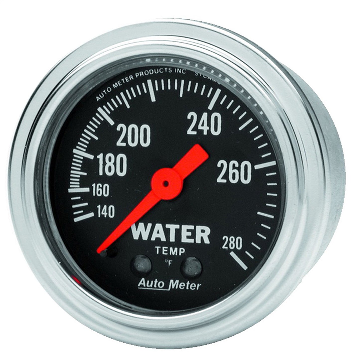Traditional incandescent lighting illuminates around the perimeter of the dial - 616 Auto Parts