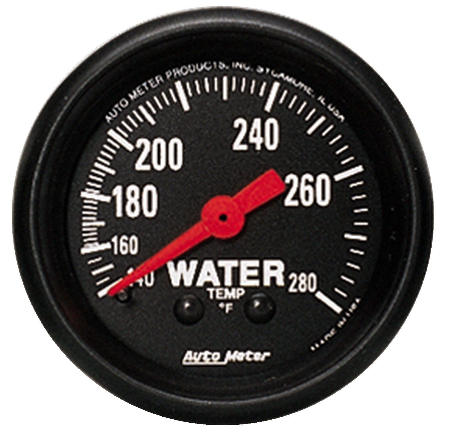 Traditional incandescent lighting illuminates around the perimeter of the dial - 616 Auto Parts