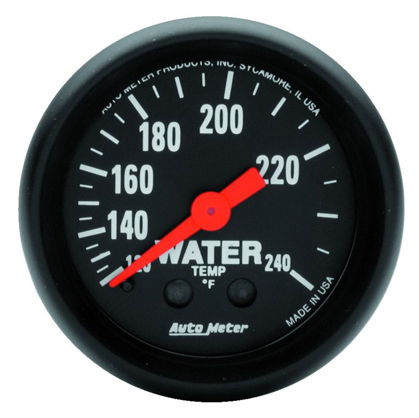 Traditional incandescent lighting illuminates around the perimeter of the dial - 616 Auto Parts
