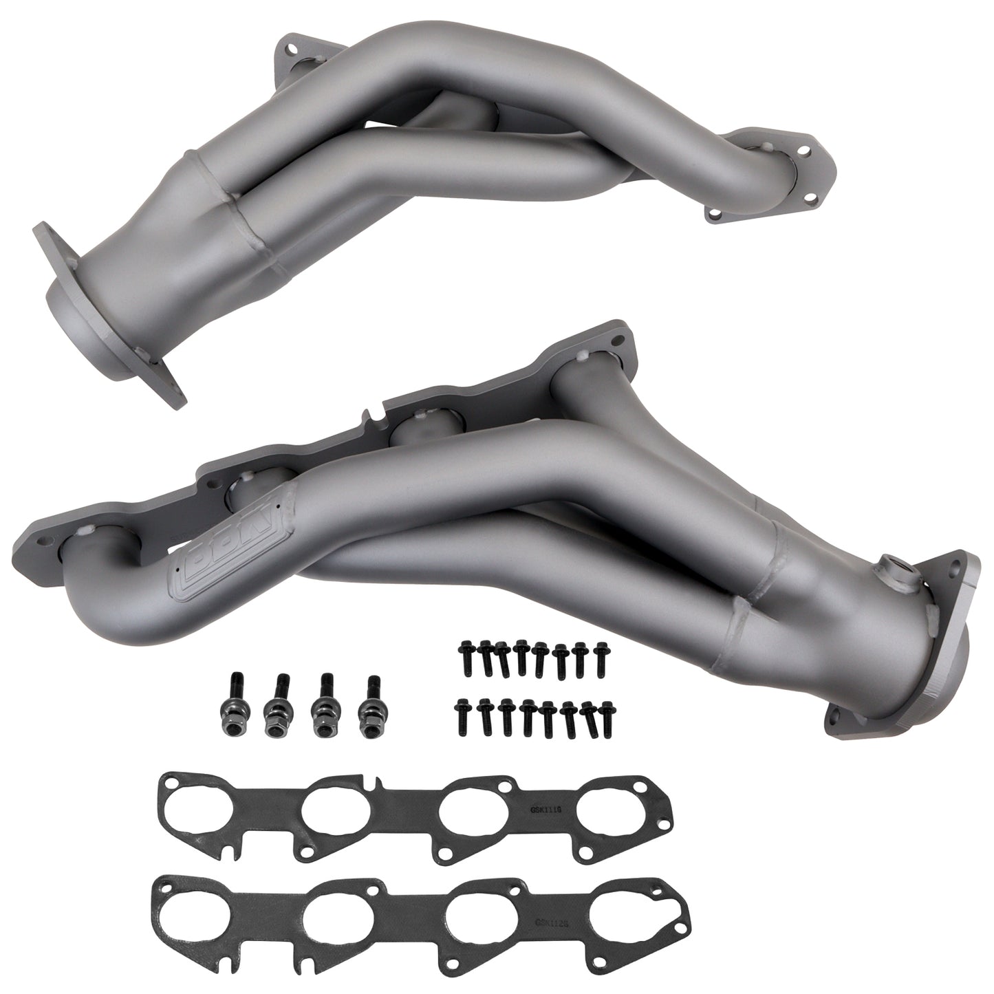 2011-24 DODGE CHALL CHARGER 6.4L 1-7/8 SHORTY HEADERS (TITANIUM CERAMIC) 4019 - 616 Auto Parts