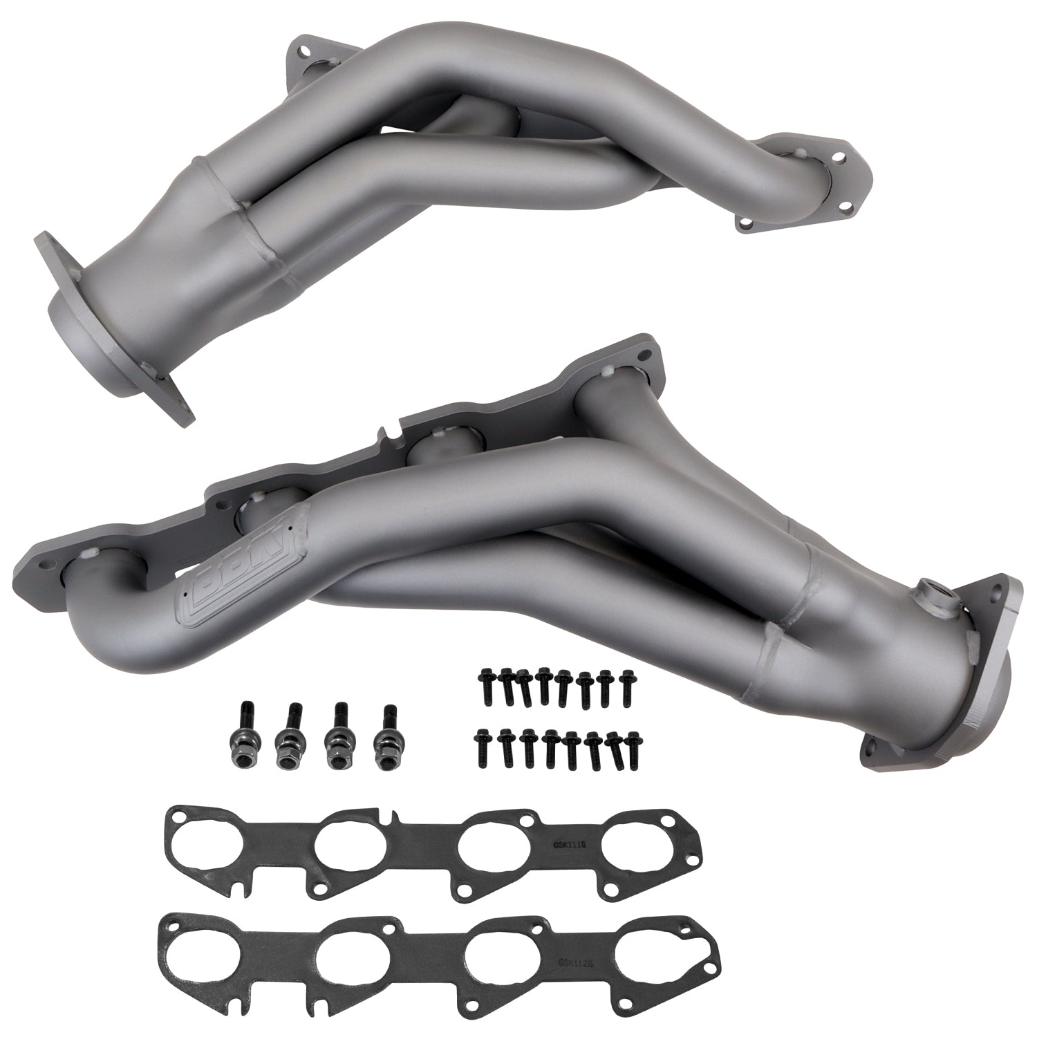 2011-24 DODGE CHALL CHARGER 6.4L 1-7/8 SHORTY HEADERS (TITANIUM CERAMIC) 4019 - 616 Auto Parts