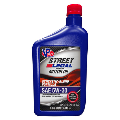 Street Legal Synthetic-Blend Formula 5W-30 (GF-6) Qt VP3753043 - 616 Auto Parts