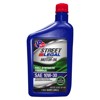 Street Legal Synthetic Formula 10W-30 (GF-6) Qt VP3910343 - 616 Auto Parts