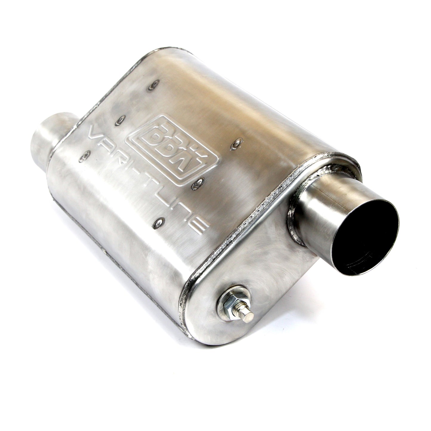 UNIVERSAL 3 Inch VARITUNE ADJUSTABLE MUFFLER DOUBLE OFFSET (439 STAINLESS). 31035 - 616 Auto Parts