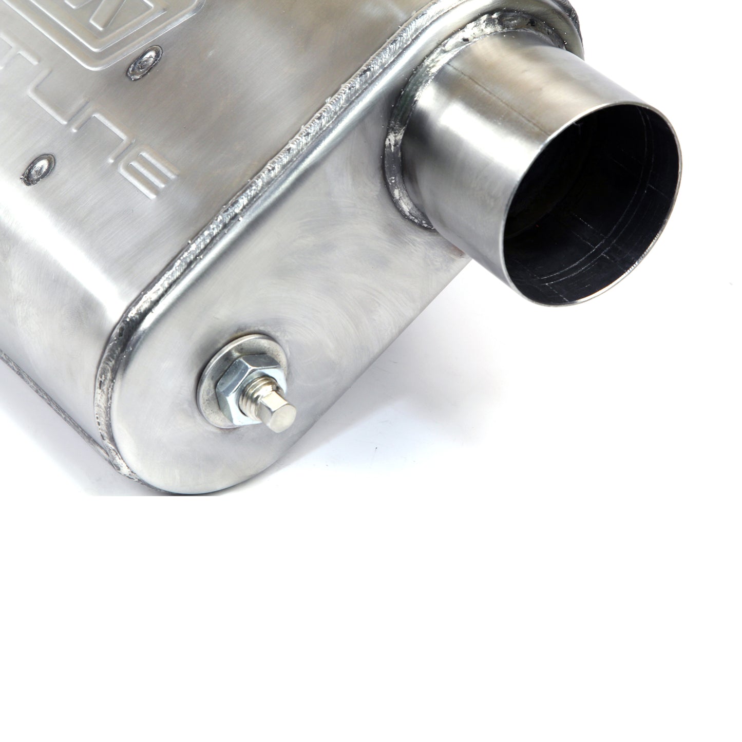 UNIVERSAL 3 Inch VARITUNE ADJUSTABLE MUFFLER DOUBLE OFFSET (439 STAINLESS). 31035 - 616 Auto Parts