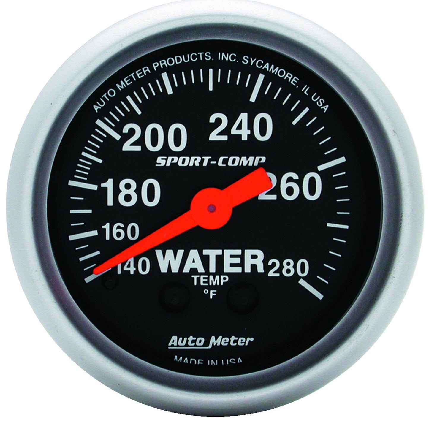 Traditional incandescent lighting illuminates around the perimeter of the dial - 616 Auto Parts
