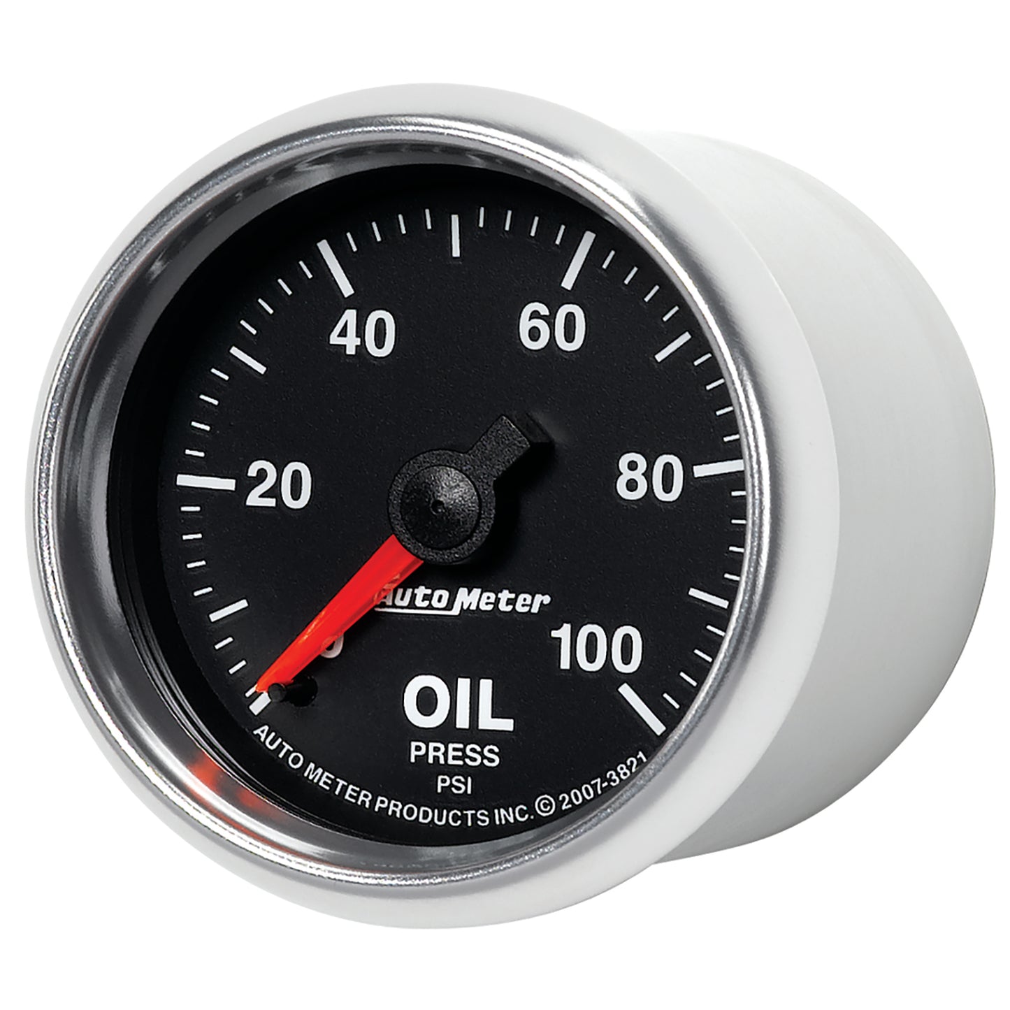 GAUGE, OIL PRESSURE, 2 1/16", 100PSI, MECHANICAL, GS - 616 Auto Parts