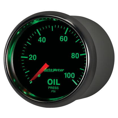 GAUGE, OIL PRESSURE, 2 1/16", 100PSI, MECHANICAL, GS - 616 Auto Parts