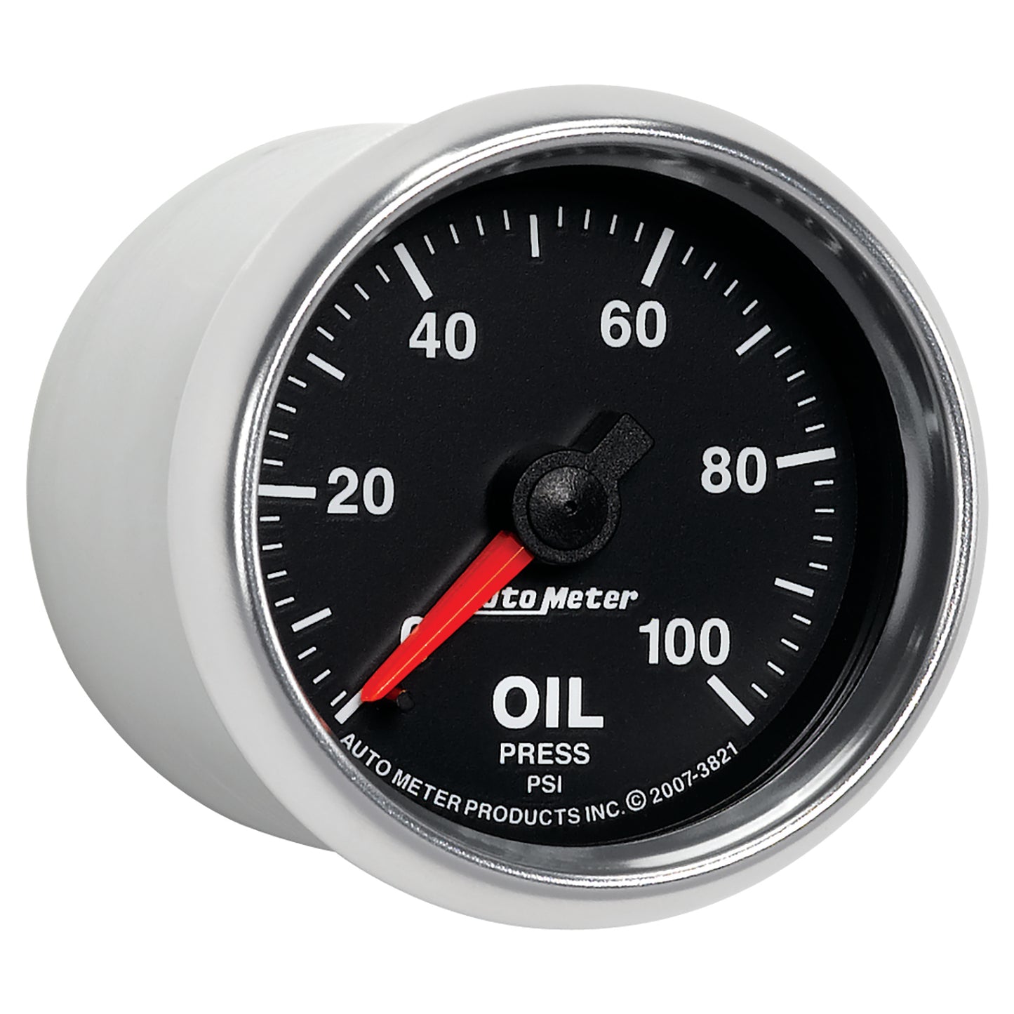 GAUGE, OIL PRESSURE, 2 1/16", 100PSI, MECHANICAL, GS - 616 Auto Parts
