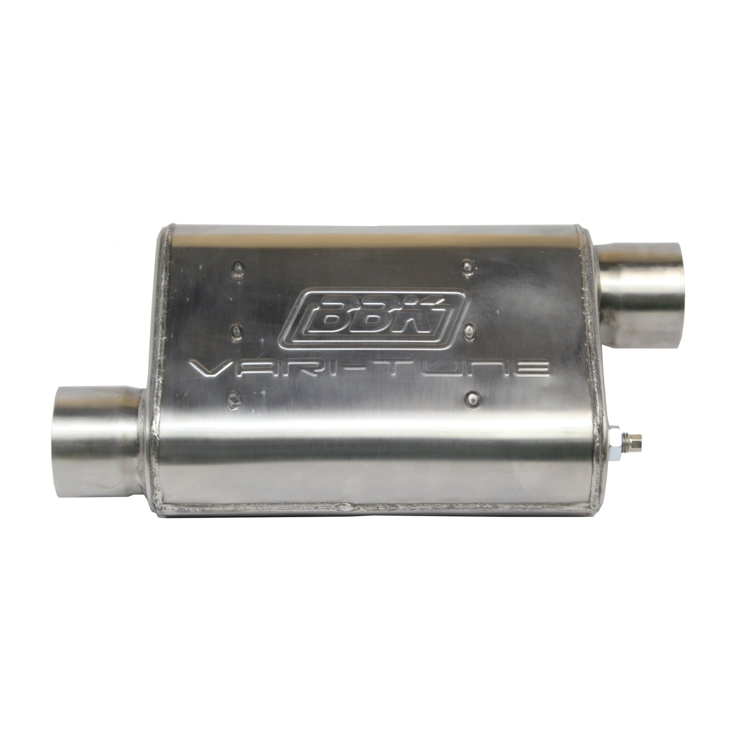 UNIVERSAL 3 Inch VARITUNE ADJUSTABLE MUFFLER DOUBLE OFFSET (439 STAINLESS). 31035 - 616 Auto Parts