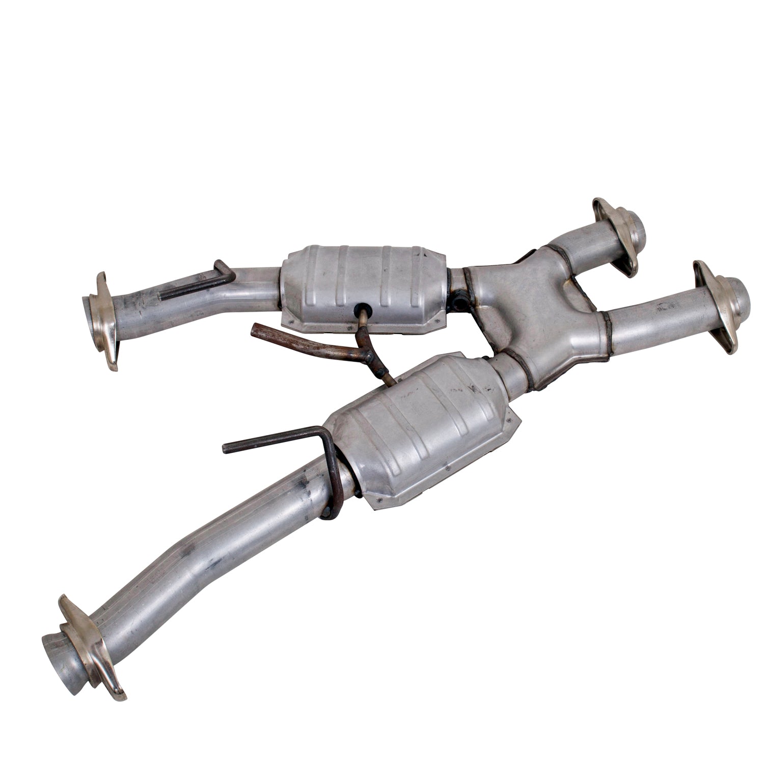 1979-1993 MUSTANG 5.0 SHORT MID X PIPE W/ CATS FOR BBK 1531/15310 HEADERS 1810 - 616 Auto Parts