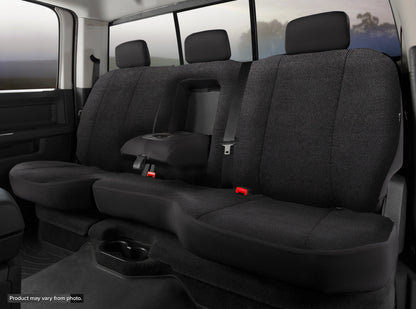 TR40 Series - Wrangler Saddleblanket Custom Fit Rear Seat Cover - Solid Black - 616 Auto Parts