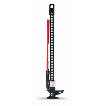 48 in Cast & Steel Model, 7000 lb. Capacity. Black Jack with a Red Handle. - 616 Auto Parts