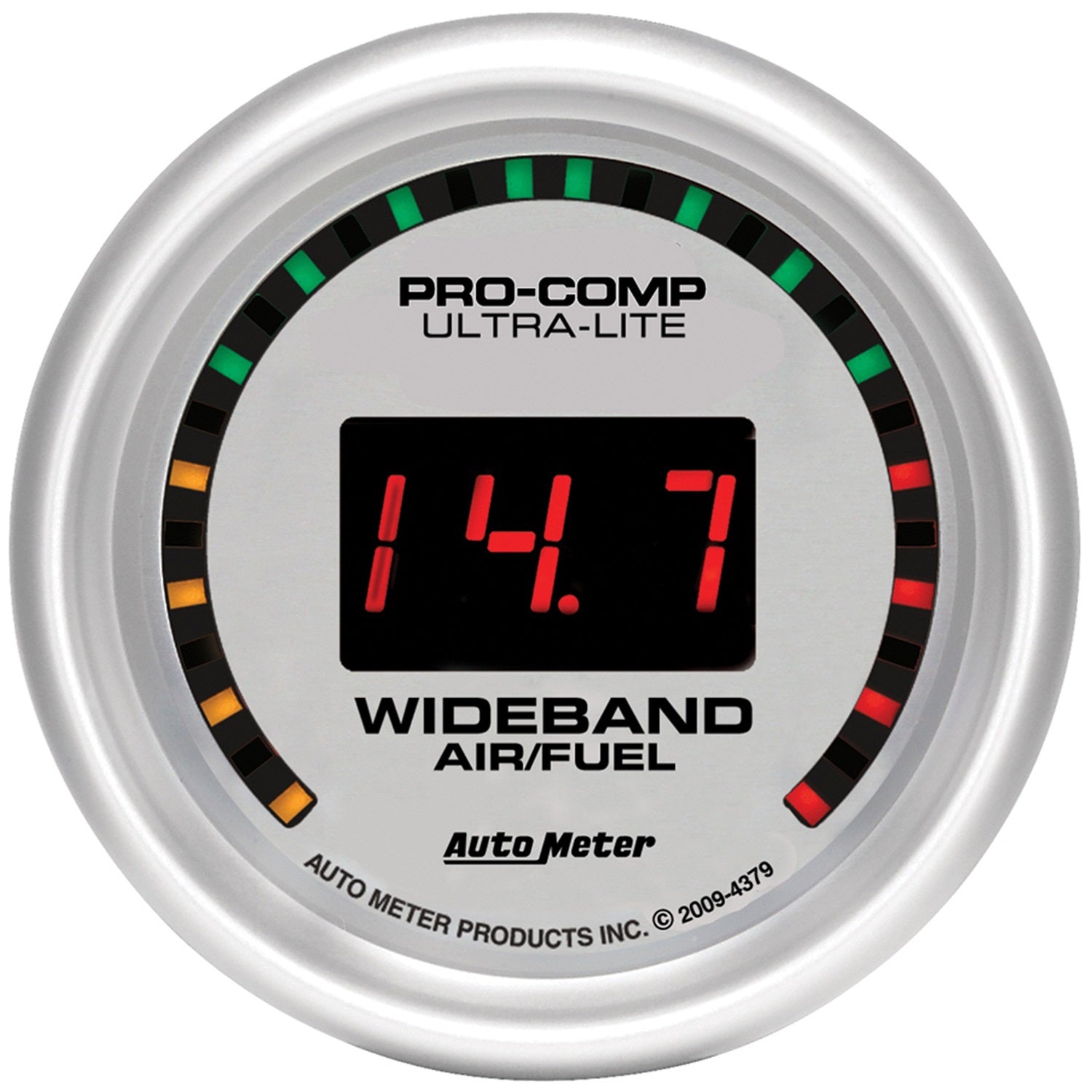 GAUGE, AIR/FUEL RATIO-WIDEBAND, STREET, 2 1/16", 10:1-17:1, DIGITAL, ULTRA-LITE - 616 Auto Parts