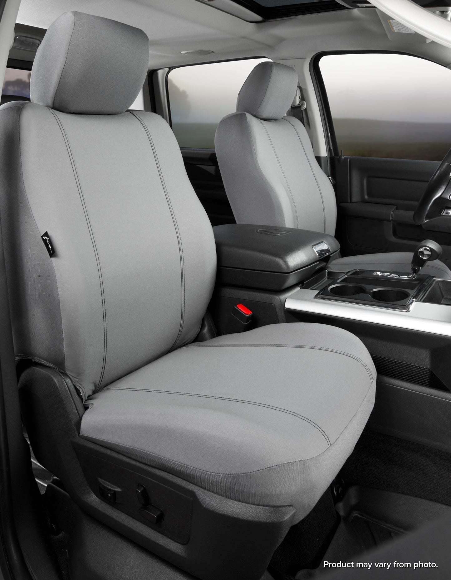 SP80 Series - Seat Protector Polyester Custom Fit Front Seat Cover - Gray - 616 Auto Parts
