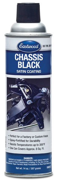 Chassis Black Paint Satin 14oz Aerosol - 10025Z - 616 Auto Parts
