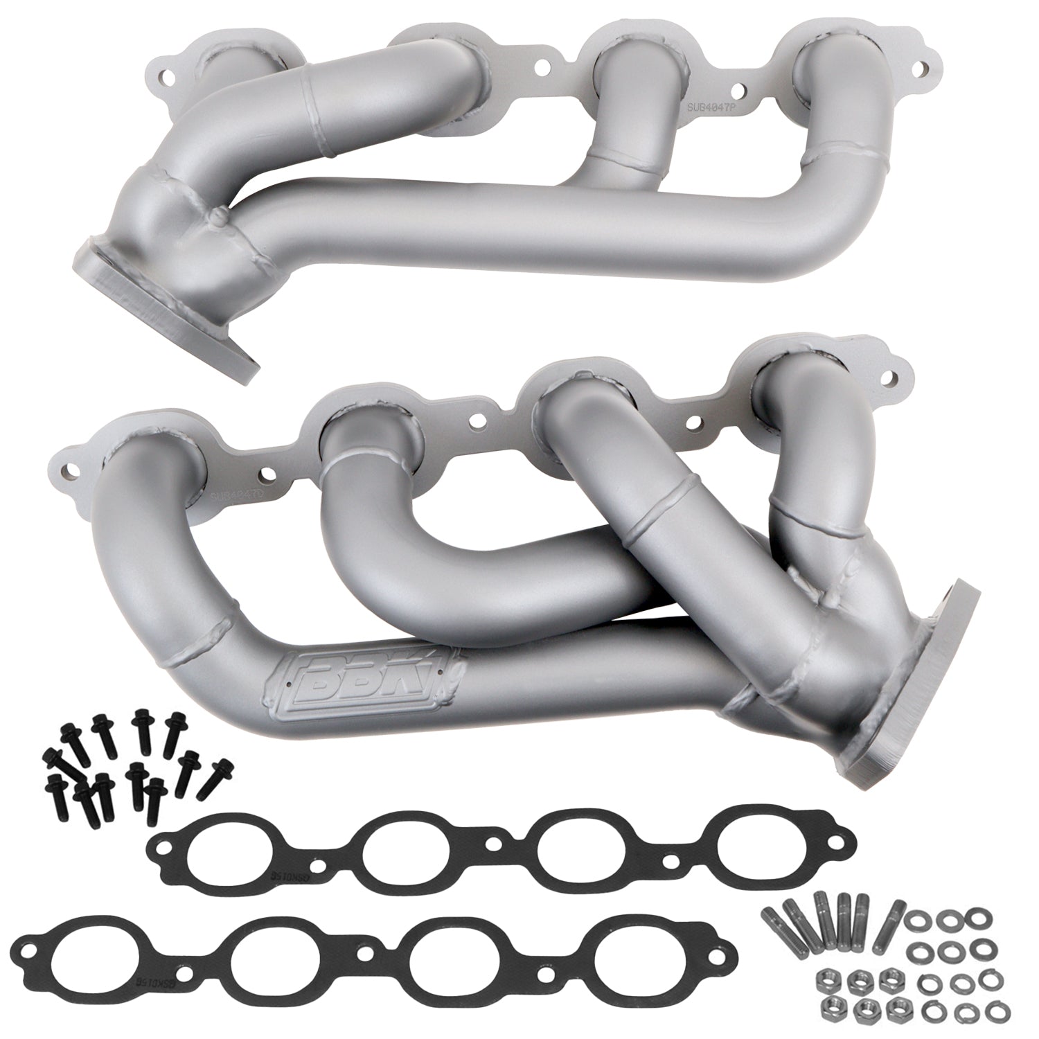2014-2018 Chevy GM Truck 5.3L 6.2L 1-3/4 Shorty Headers (TITANIUM CERAMIC) 4047 - 616 Auto Parts