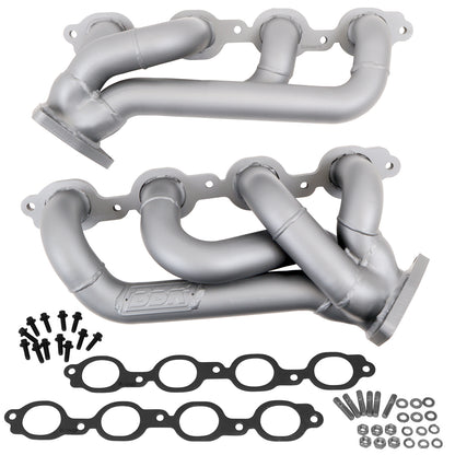 2014-2018 Chevy GM Truck 5.3L 6.2L 1-3/4 Shorty Headers (TITANIUM CERAMIC) 4047 - 616 Auto Parts