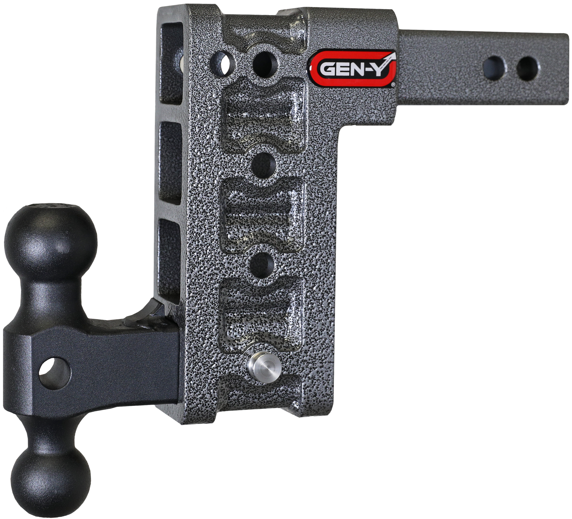 MEGA-DUTY 2" Shank 7.5" Drop 2K TW 16K Hitch & GH-051 Dual-Ball GH-514 - 616 Auto Parts