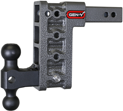 MEGA-DUTY 2" Shank 7.5" Drop 2K TW 16K Hitch & GH-051 Dual-Ball GH-514 - 616 Auto Parts