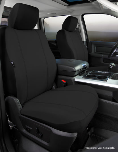 SP80 Series - Seat Protector Polyester Custom Fit Front Seat Cover - Black - 616 Auto Parts