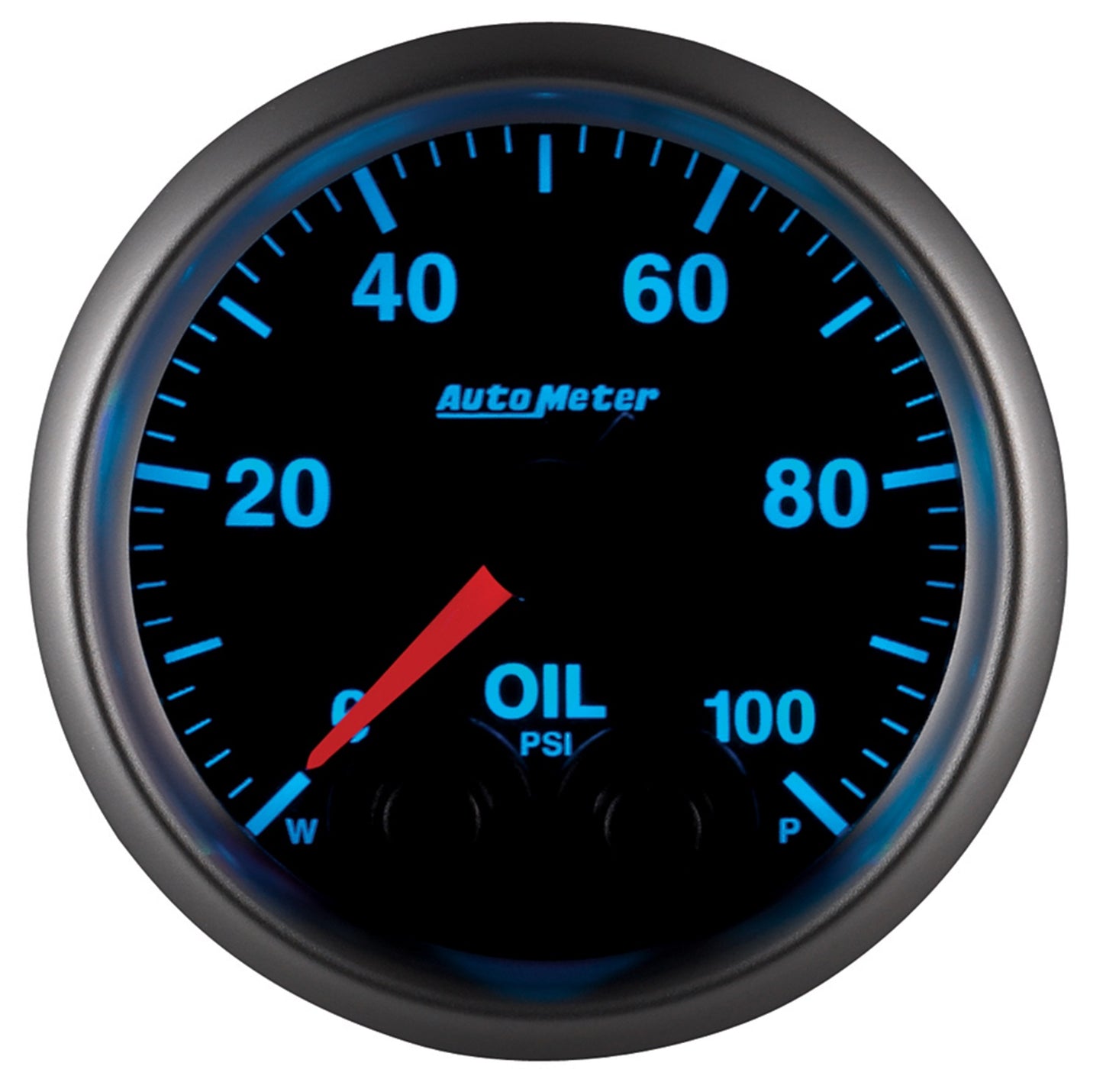 GAUGE, OIL PRESS, 2 1/16", 100PSI, STEPPER MOTOR W/PEAK & WARN, ELITE - 616 Auto Parts