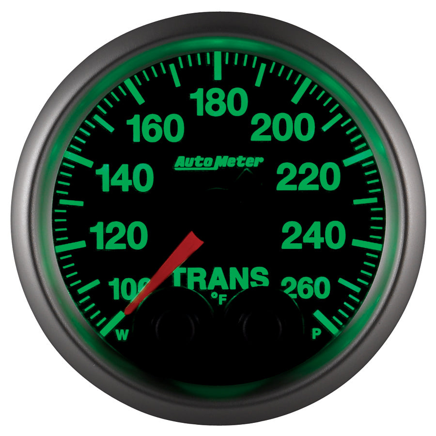 GAUGE, TRANS TEMP, 2 1/16", 260?F, STEPPER MOTOR W/PEAK & WARN, ELITE - 616 Auto Parts