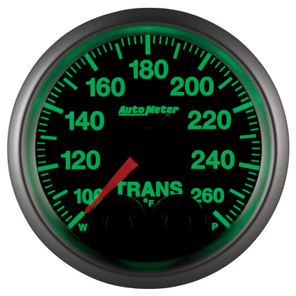 GAUGE, TRANS TEMP, 2 1/16", 260?F, STEPPER MOTOR W/PEAK & WARN, ELITE - 616 Auto Parts
