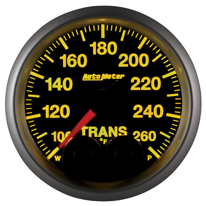 GAUGE, TRANS TEMP, 2 1/16", 260?F, STEPPER MOTOR W/PEAK & WARN, ELITE - 616 Auto Parts