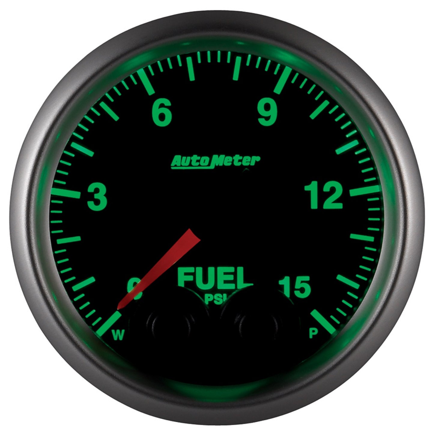 GAUGE, FUEL PRESS, 2 1/16", 15PSI, STEPPER MOTOR W/PEAK & WARN, ELITE - 616 Auto Parts