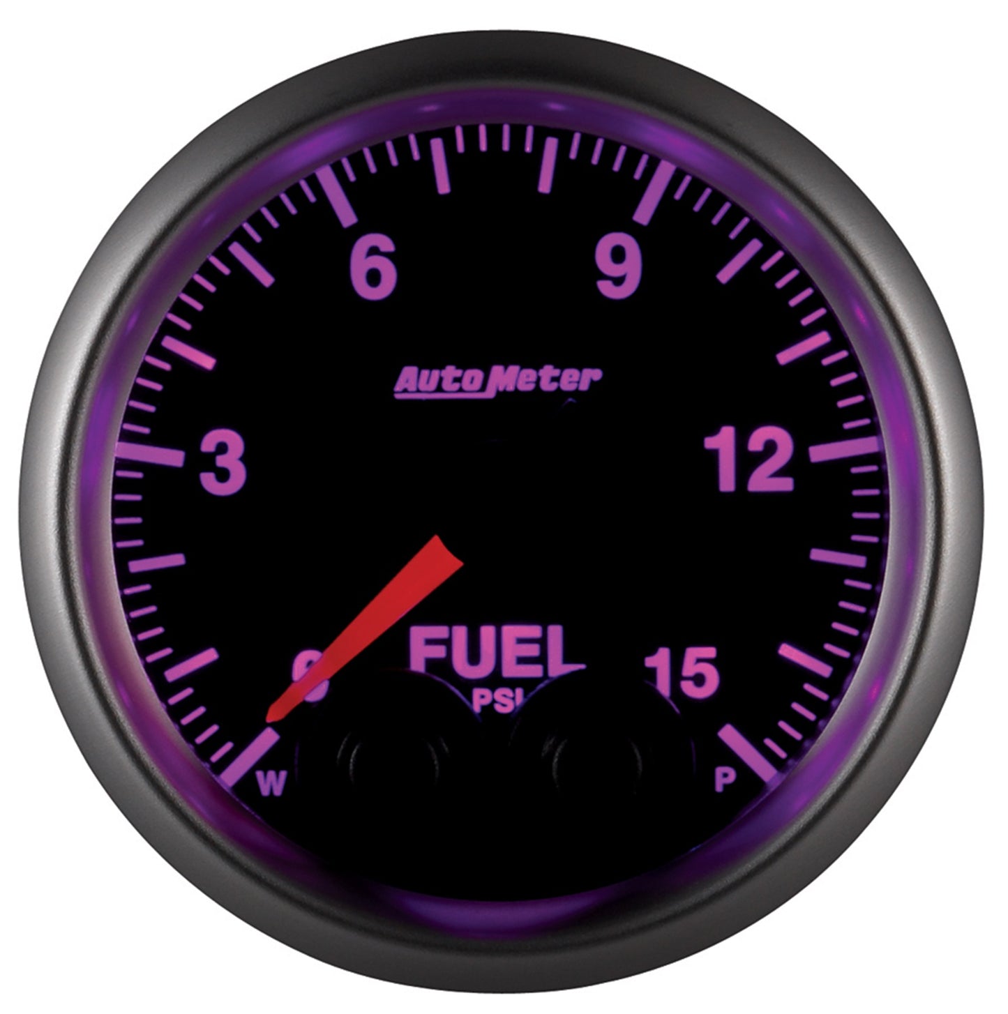 GAUGE, FUEL PRESS, 2 1/16", 15PSI, STEPPER MOTOR W/PEAK & WARN, ELITE - 616 Auto Parts